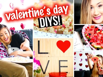 DIY Valentine's Day Room Decor, Makeup & Easy Snacks! | LaurDIY