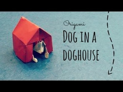 Dog in a Doghouse origami (Stephen Weiss)