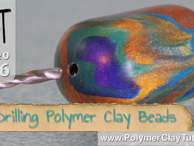 Drilling Polymer Clay Beads