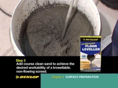 Dunlop DIY How-To Tile DVD - Part 2: Surface Preparation