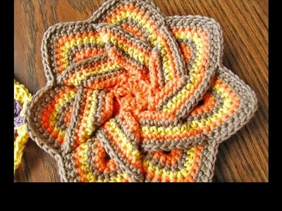 Free crochet potholder tutorial