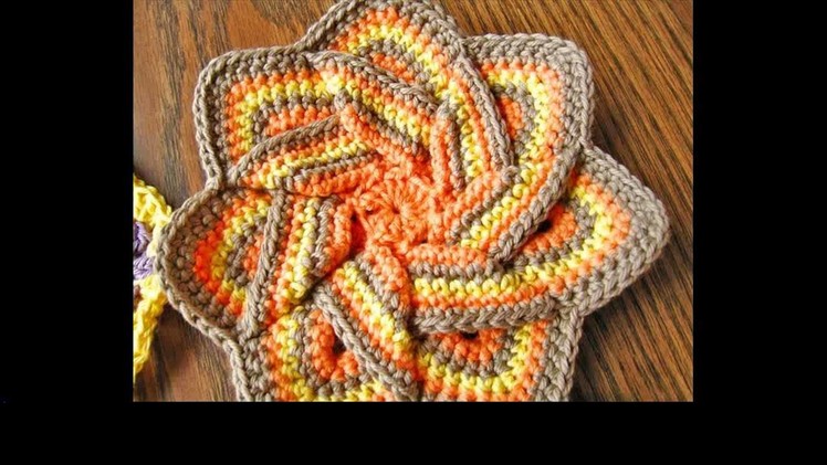 Free crochet potholder tutorial