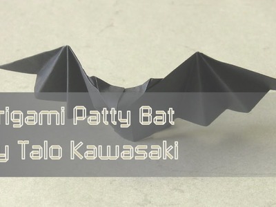Halloween Origami Instructions: Patty Bat (Talo Kawasaki)