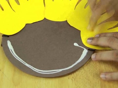 Handprint Flower Mask: Art and Craft Videos