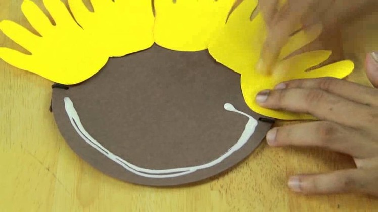 Handprint Flower Mask: Art and Craft Videos