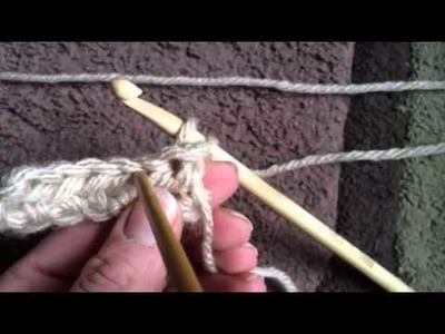 Hooking to Help - Turn and 2nd row HDC (half double crochet