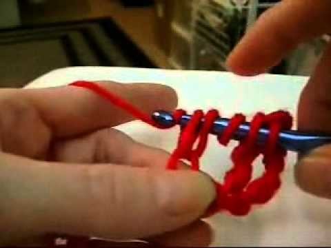 How to crochet a Quadruple Crochet Stitch.
