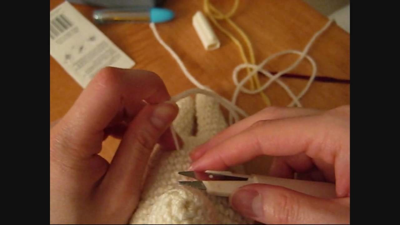 How to Crochet a TOTORO! [Part V - Last Part]
