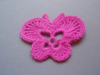 How to crochet butterfly