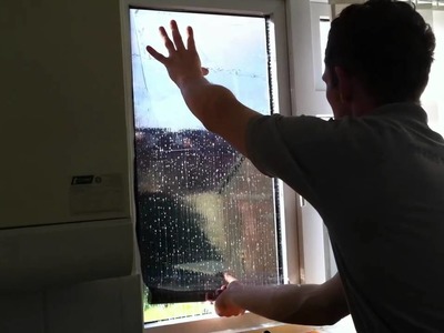 How to Install. Fit DIY Solar Window Film Tinting to Glass Windows.