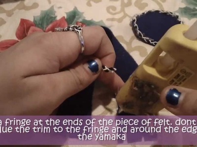 How to make a Little Yamaka Bear -8 Crafting days of Hanukkah