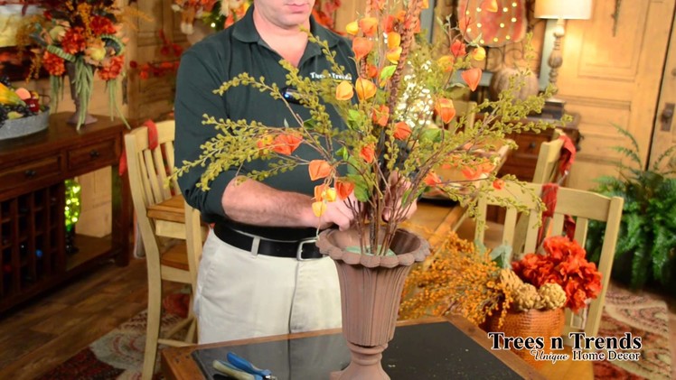 How To Make a Simple, BEAUTIFUL Fall Floral Arrangement!