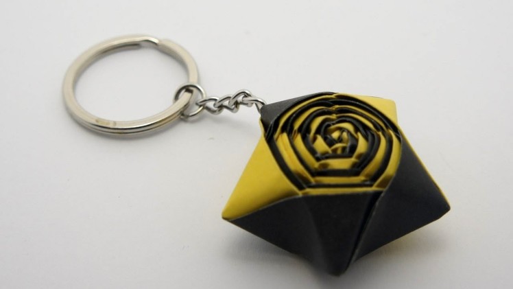 How to make an Origami Star Keychain