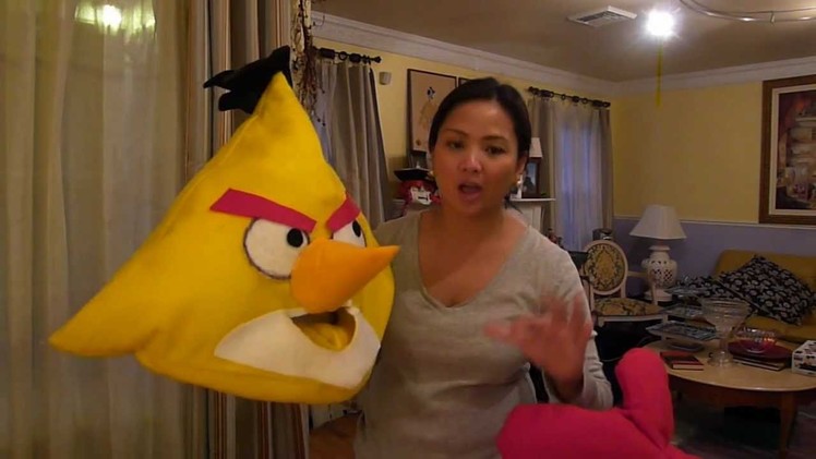 How to make Angry Birds Costume