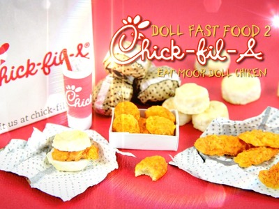 How to Make Doll Fast Food 2 - Doll Crafts