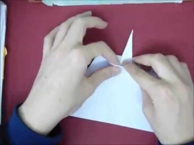 How to make origami stingray glider (paper airplane)