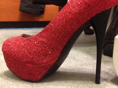 HOWTO DIY: glitter your own heels