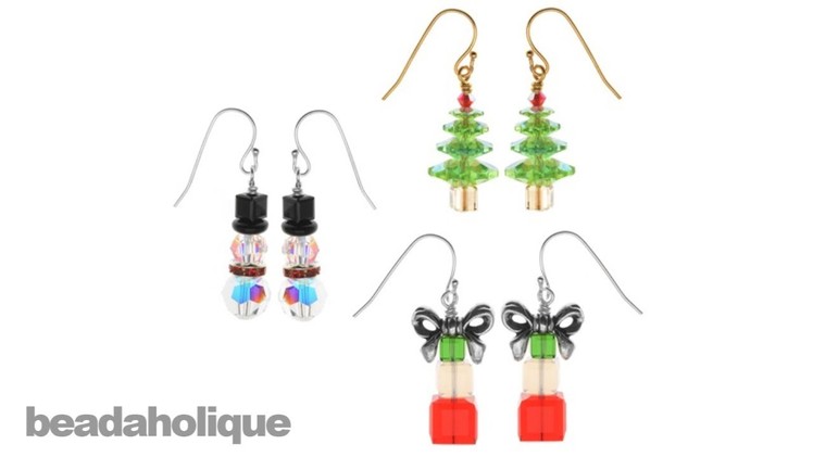 Instructions for Making the Crystal Christmas Earring Set Kit