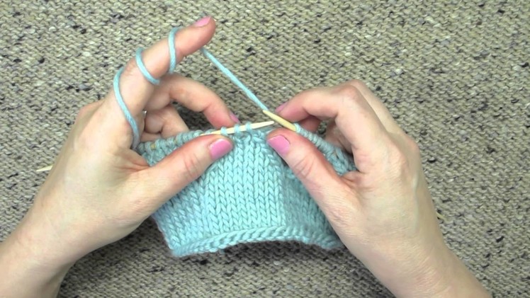 Knitting Technique Central Double Decrease