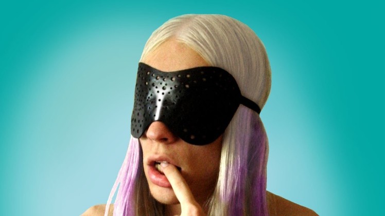 Lady Gaga Leather Hole Mask – Sire Sasa tutorial 22