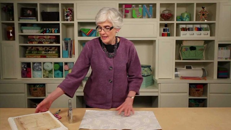 Learn with Jo-Ann: How to Reupholster Stools & Chairs Without Sewing