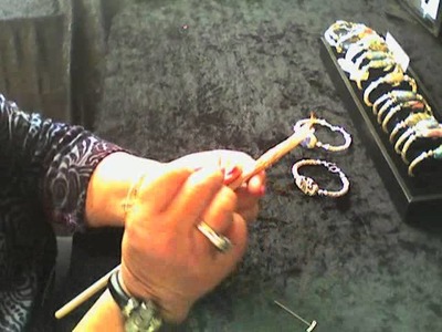 Lilac Wind Viking Knit Bracelet Tutorial Part One