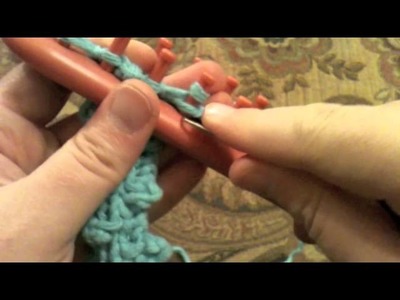 Loom Knit: Easy Bobble or Popcorn Stitch