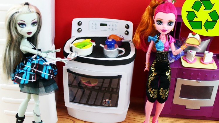 Make a Doll Stove. Oven- Doll Crafts