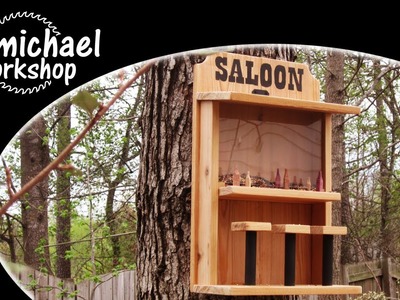 Make a Saloon Bird Feeder - Easy DIY Weekend Woodworking Project