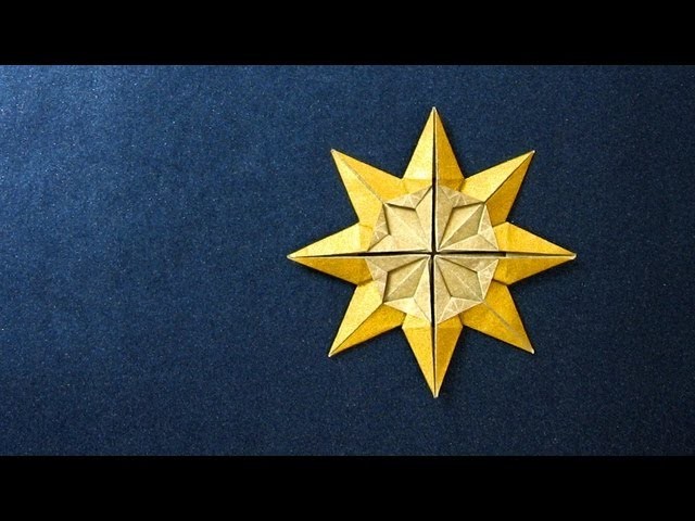 Origami Instructions: Star Doris (Klaus-Dieter Ennen)