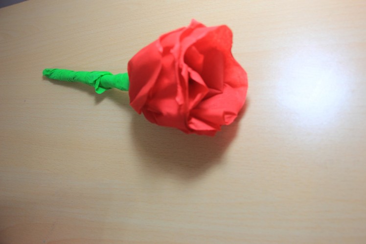 Origami Mothers's Day Rose