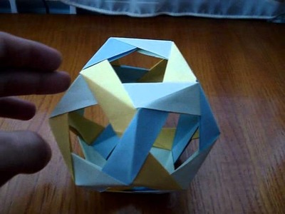 Origami Regular Dodecahedron