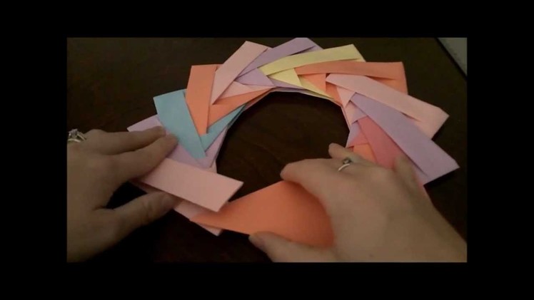 Origami Wreath