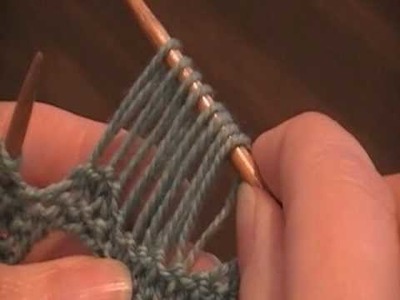 Wrapping Method for knitting
