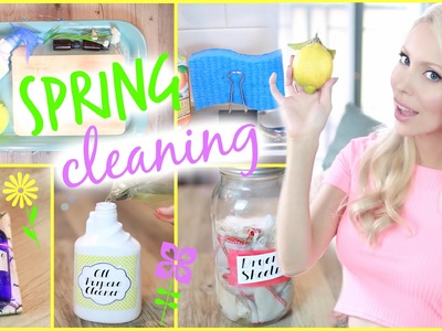 15 Awesome Cleaning Hacks + DIY Natural Cleaning Products!