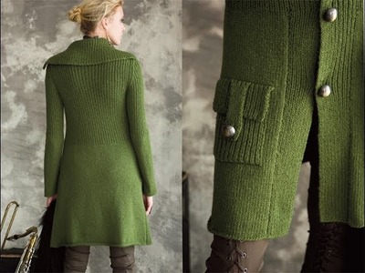 #32 Military Coat, Vogue Knitting Holiday 2012