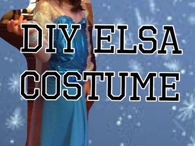 Amazing and easy DIY Elsa from Frozen costume!!!