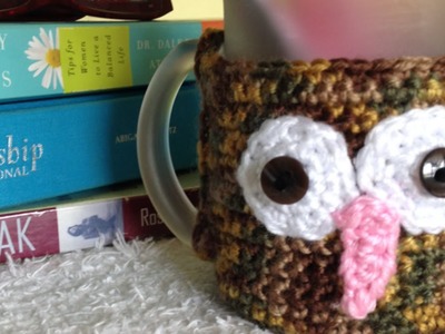 Crochet a Wise Owl Mug Cozy - Home - Guidecentral