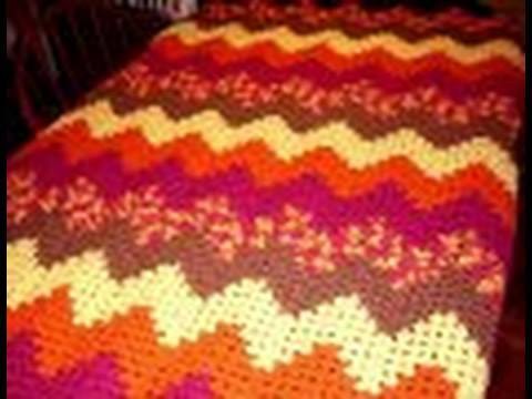 Crochet Along: Grannie Ripple Part 11.mpg