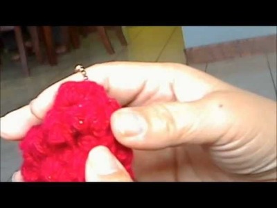 Crochet Heart Keychain - Perfect for Valentines
