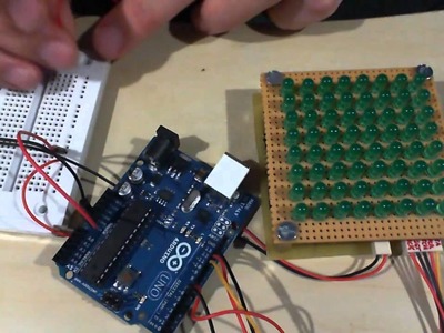 DIY 8x8-LED-Matrix with Arduino