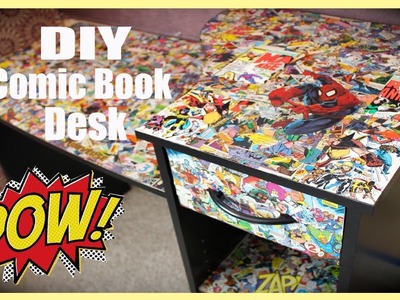 DIY Comic Book Desk