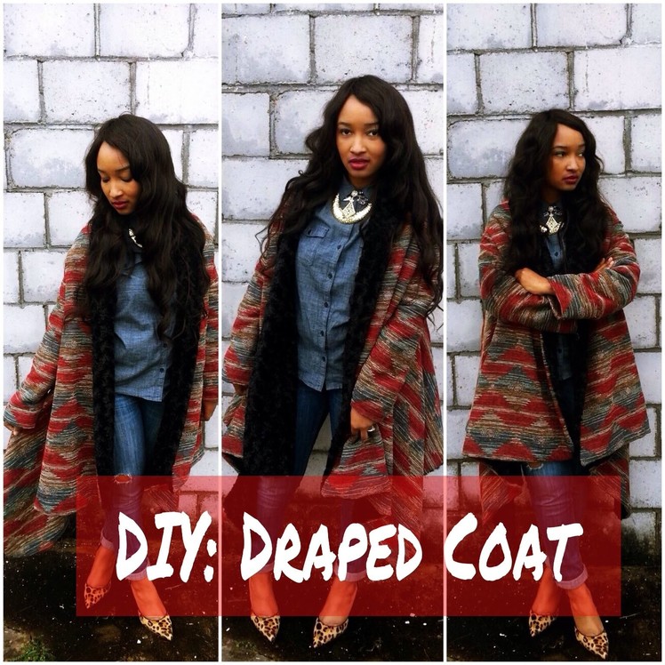 DIY: Draped Coat