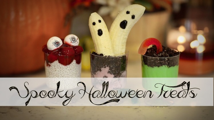 DIY Halloween YUMMY Spooky Treats | ANNEORSHINE