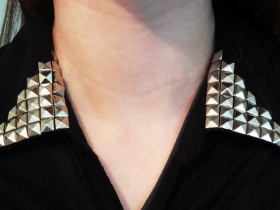 DIY: Studded Collar