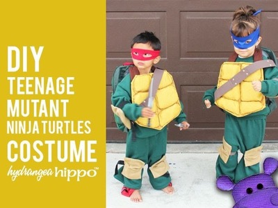 DIY Teenage Mutant Ninja Turtles KIDS Costumes