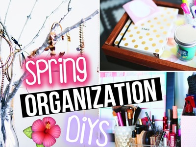 DIYs to Get Organized for Spring! DIY Room Decor for Jewelry +More! | LaurDIY
