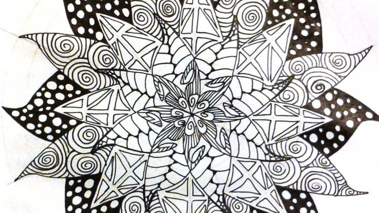 Draw a Beautiful Mandala Design - DIY Crafts - Guidecentral