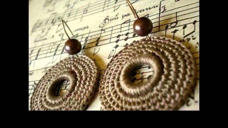 Easy crochet earrings patterns