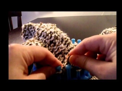 Easy mittens on a loom